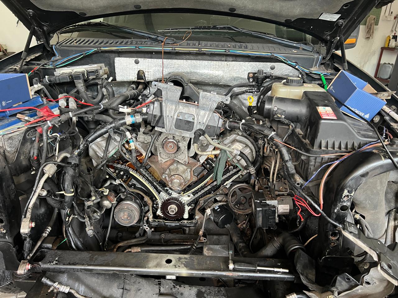 Výměna rozvodového řetězu - 1